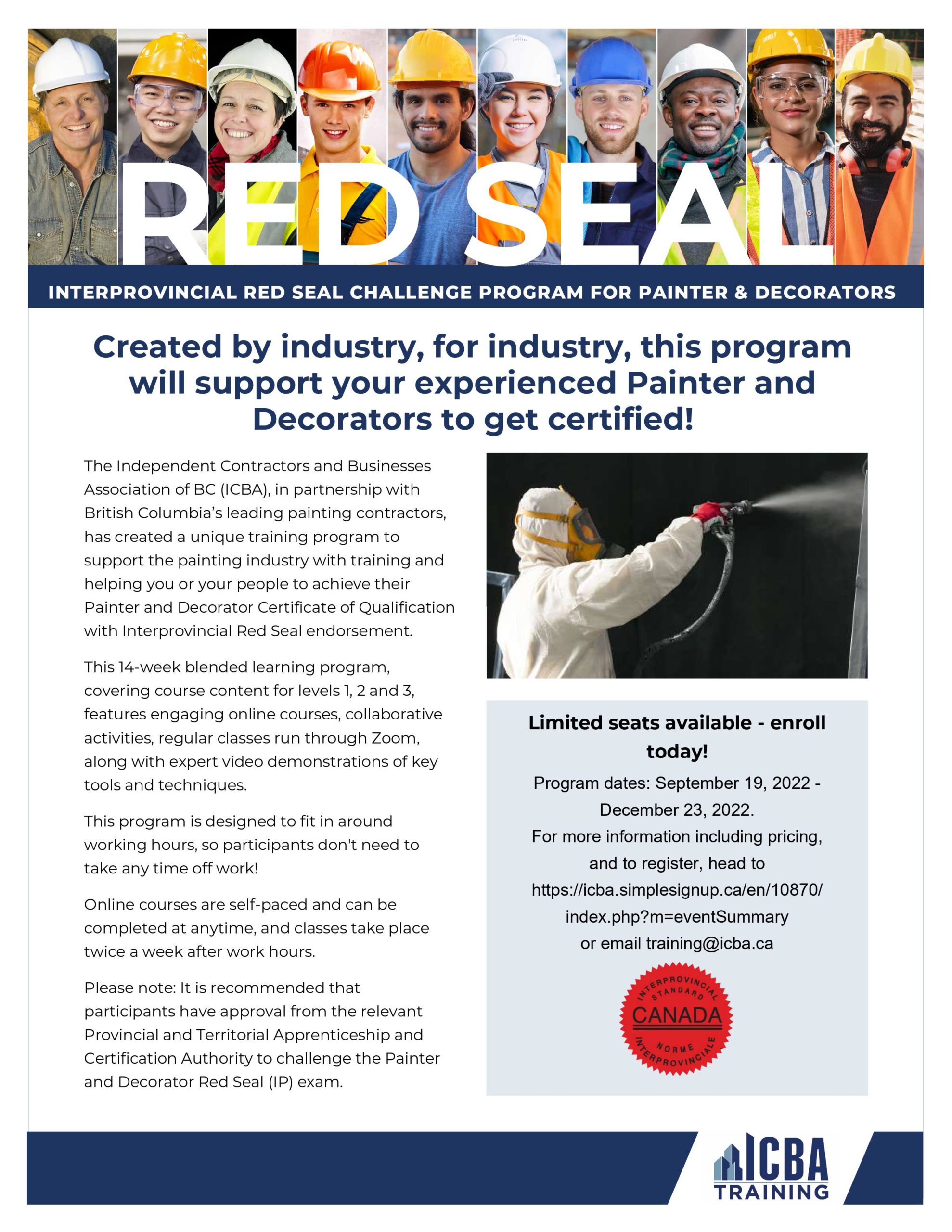 Icba Red Seal Program Update Apca